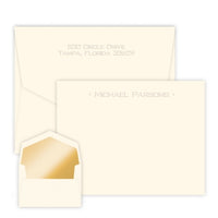 One-Line Card Embossed
