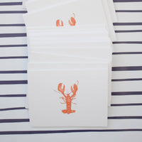 Lobster Boxed Note Cards
