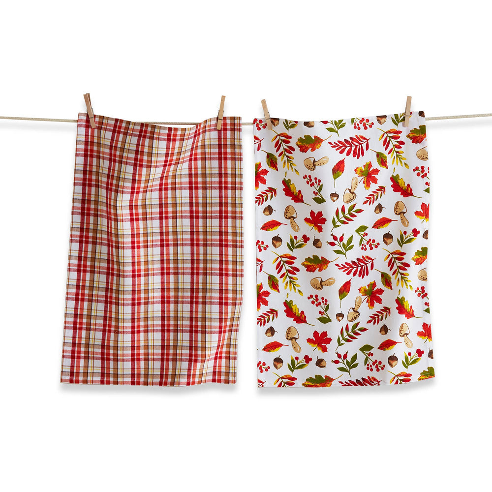 Fall Pattern Dishtowels