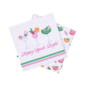 Making Spirits Bright Cocktail Napkins