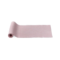 Red White Ticking Stripe Cotton Table Runner