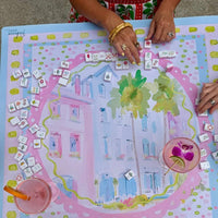 Rainbow Row Mahjong Mat
