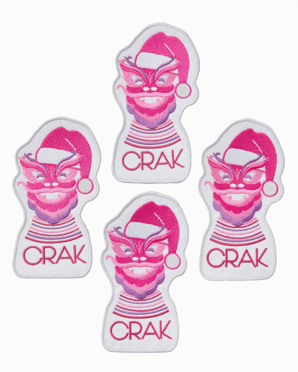 Santa Dragon Cocktail Napkins