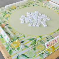 Fruit Stand Citrus Mahjong Mat
