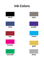 Anthony Family Pride Oversized Raised Ink Folded Notes