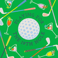 19th Hole Golf Cocktail Napkins | 19th Hole