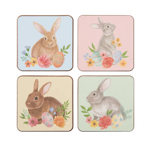 Spring Floral Coaster Sets