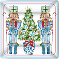 Blue Nutcrackers Paper Plate