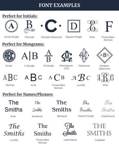 Monogrammed Tritan Double Old Fashioneds