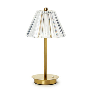 LED Cordless Lamp with Acrylic Shade