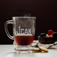 Monogrammed Java Coffee Mug
