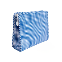 Royal Blue Gingham Roadie
