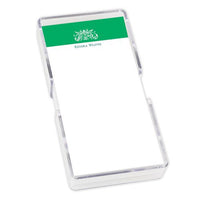 Garden Mini List - White with holder
