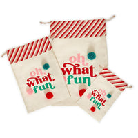 Merry and Bright Reusable Gift Bags