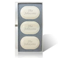Trio Name & Phrase Bar of Soap
