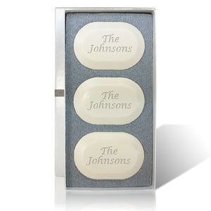 Trio Name & Phrase Bar of Soap