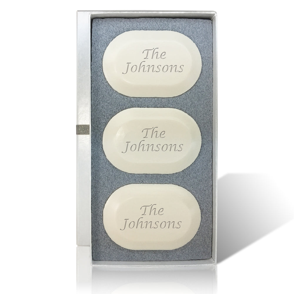 Trio Name & Phrase Bar of Soap
