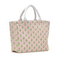 Floral Block Lunch Tote
