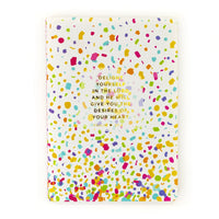 Confetti Prayer Notebook