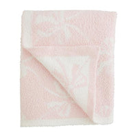 Bow Chenille Baby Blanket
