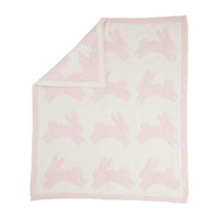 Bunny Chenille Baby Blanket

