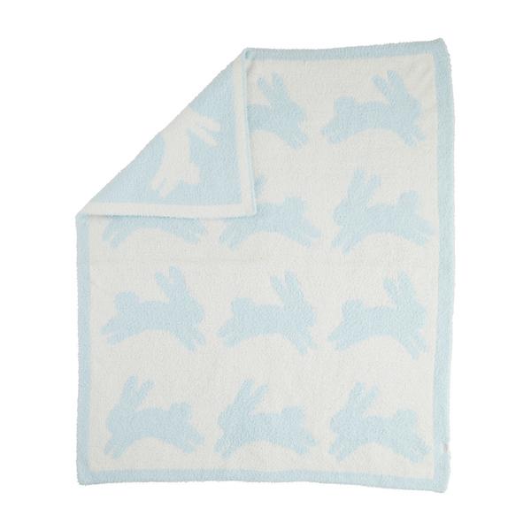 Bunny Chenille Baby Blanket