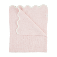 Scallop Chenille Baby Blanket
