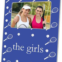 Blue Tennis Picture Frame