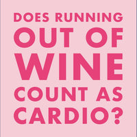 Count as Cardio Cocktail Napkins
