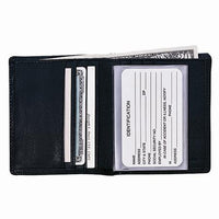 Monogrammed Leahter Men's Two-Fold Wallet
