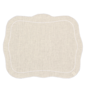 Linho Patrician Placemat Ivory