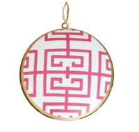 Monogrammed Dana Gibson Hand Painted Ornament
