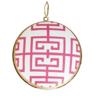 Monogrammed Dana Gibson Hand Painted Ornament