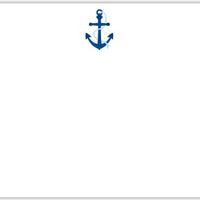 Anchor Flat Notecard