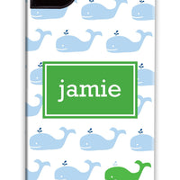 Whale Freshwater Blue Repeat Phone Case
