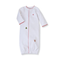 Christmas French Knot Sleeper Gown
