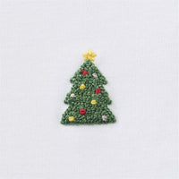 Christmas French Knot Sleeper Gown
