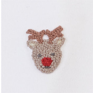 Christmas French Knot Sleeper Gown