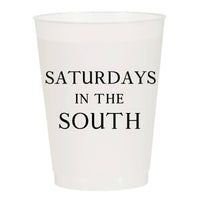 Saturdays In The South Frosted Cups