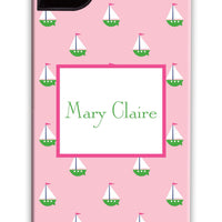 Sailboat Pink Repeat Phone Case