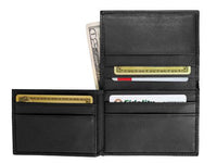 Monogrammed Men's Flip Credit Card Wallet
