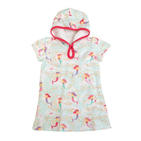 Mermaid Hooded Cover-Up
