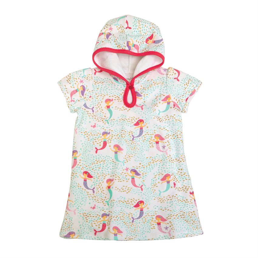 Mermaid Hooded Cover-Up