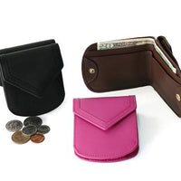 Monogrammed Leather City Wallet 