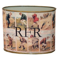 Antique Golfer Letter Box
