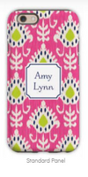 Mia Ikat Raspberry Phone Case
