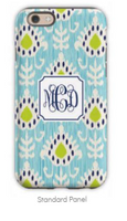 Mia Ikat Teal Phone Case
