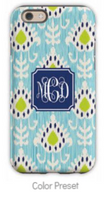 Mia Ikat Teal Phone Case
