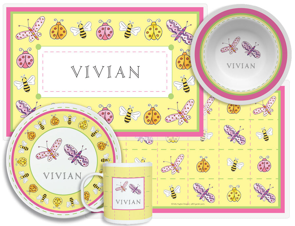Garden Party Plate & Placemat
