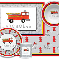 Firetruck Kid's Tabletop Set